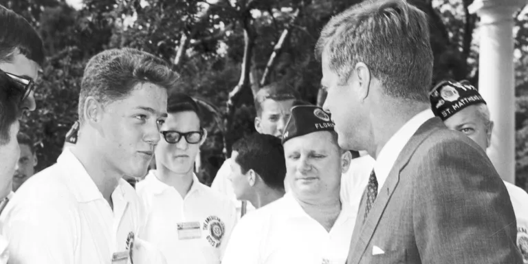 Bill Clinton & Jfk: A Handshake That Shaped a Presidency