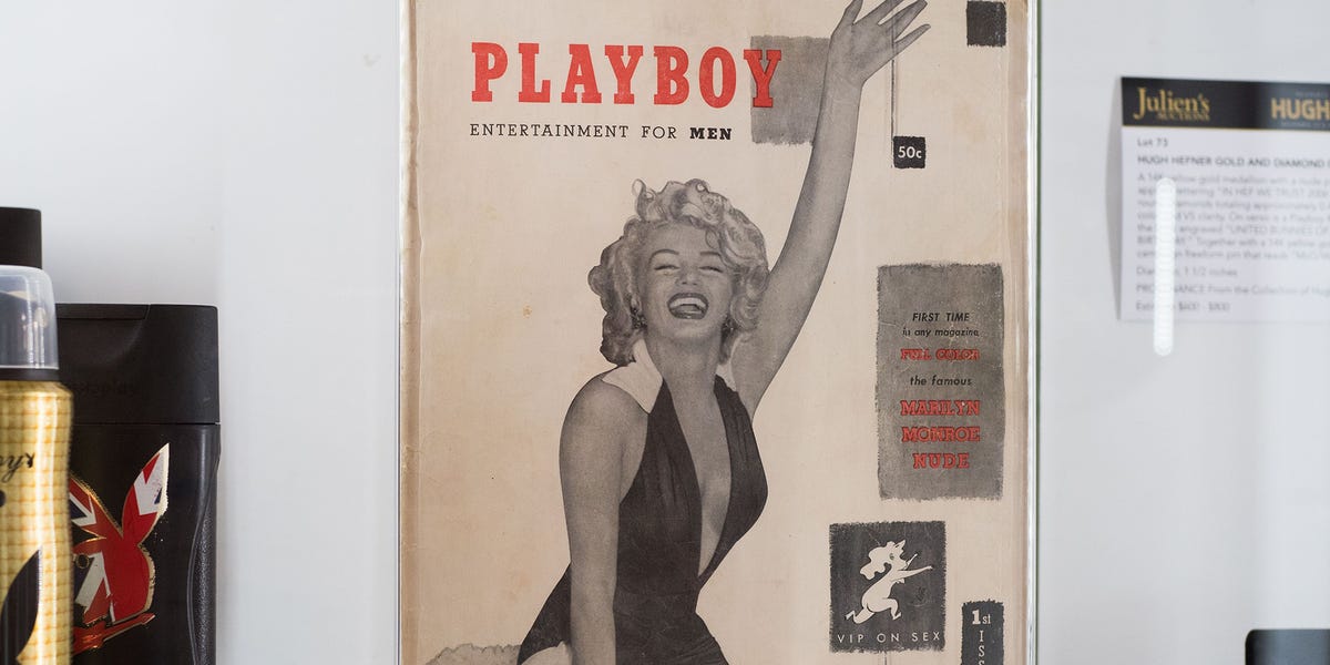Cover of First Playboy: Marilyn Monroes Unpaid Fame