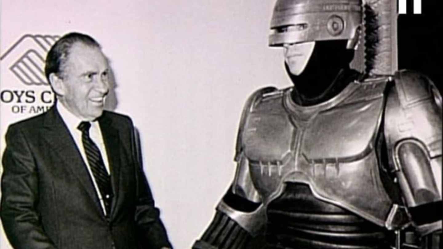 Richard Nixon RoboCop Charity Event Photo Unveiled