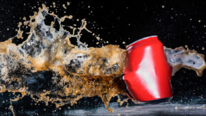 What Happens When You Open A Shaken Soda Can Underwater
