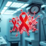 3D scientific visualization of monoclonal antibodies blocking the HIV virus proteins